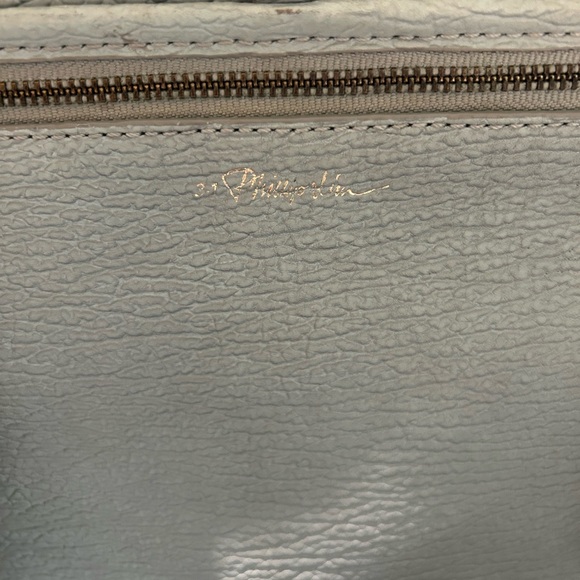 $300 Phillip Lim Powder Blue Tote Bag - Picture 2 of 2